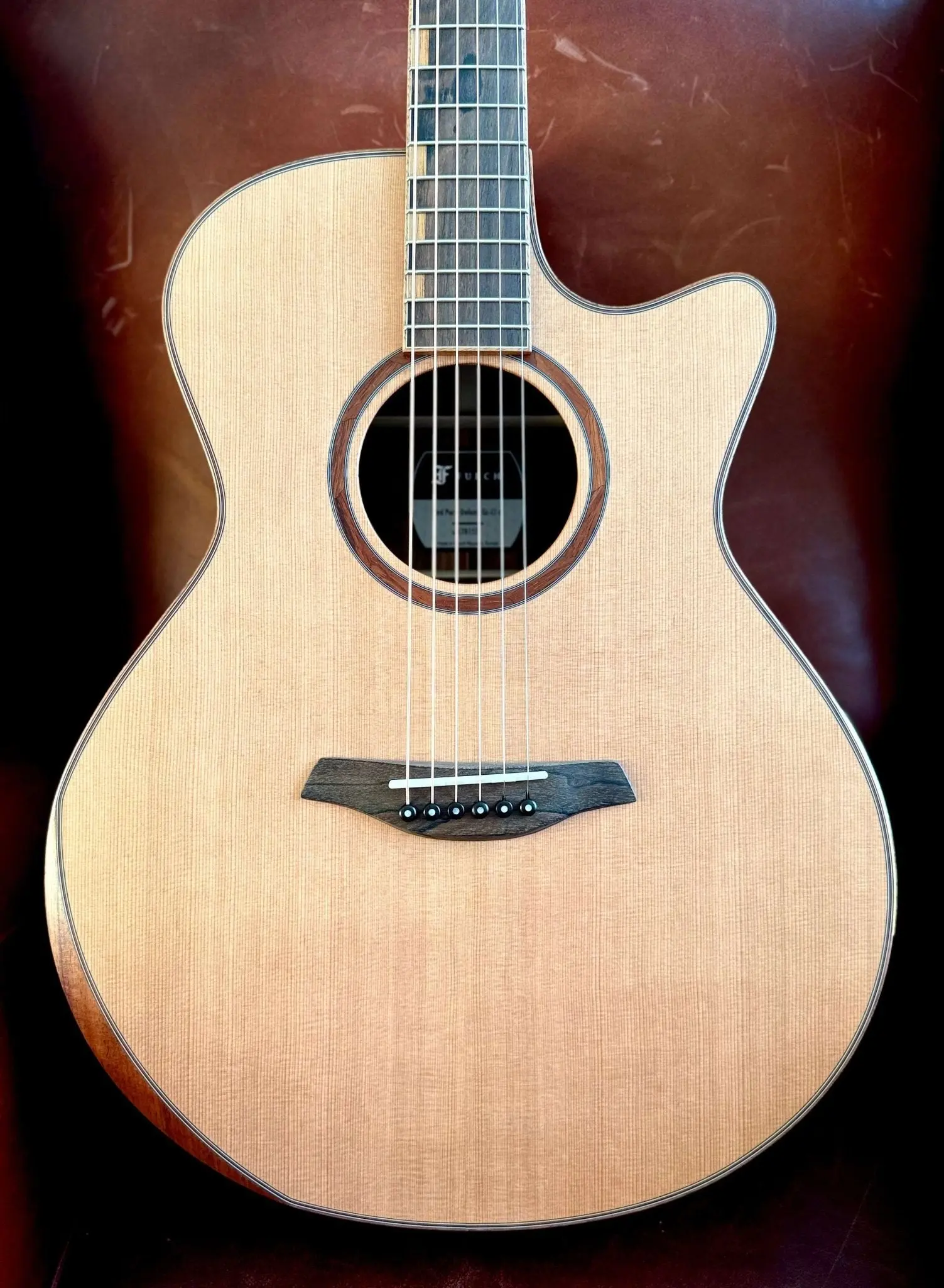 Furch Red Pure Deluxe Limited Run Malaysian Blackwood With Alpine Solid Cedar Top (2026 CNR Active Upgrade Model) - Image 20
