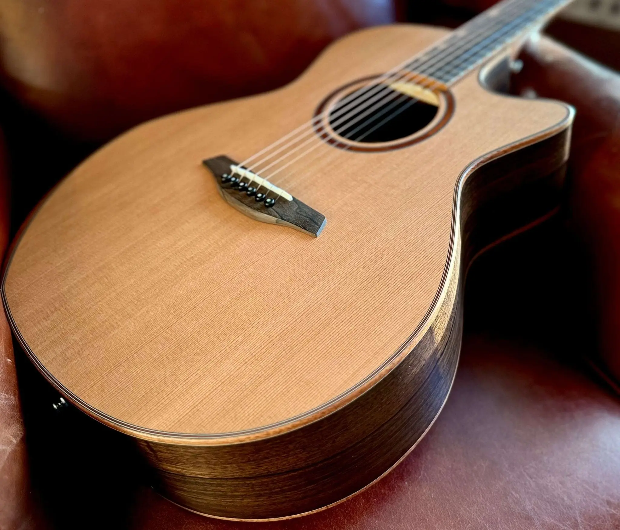 Furch Red Pure Deluxe Limited Run Malaysian Blackwood With Alpine Solid Cedar Top (2026 CNR Active Upgrade Model) - Image 23