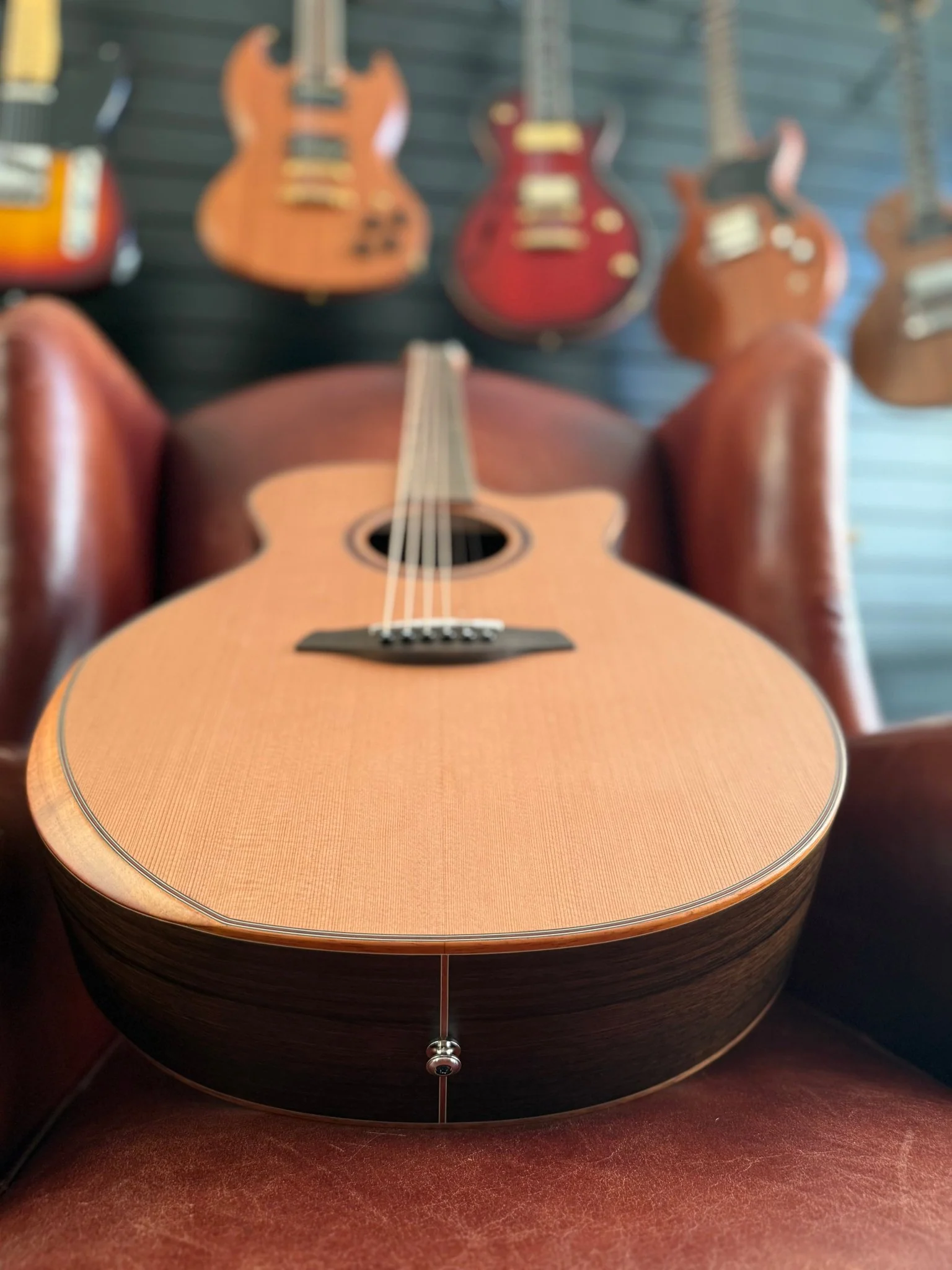 Furch Red Pure Deluxe Limited Run Malaysian Blackwood With Alpine Solid Cedar Top (2026 CNR Active Upgrade Model) - Image 25