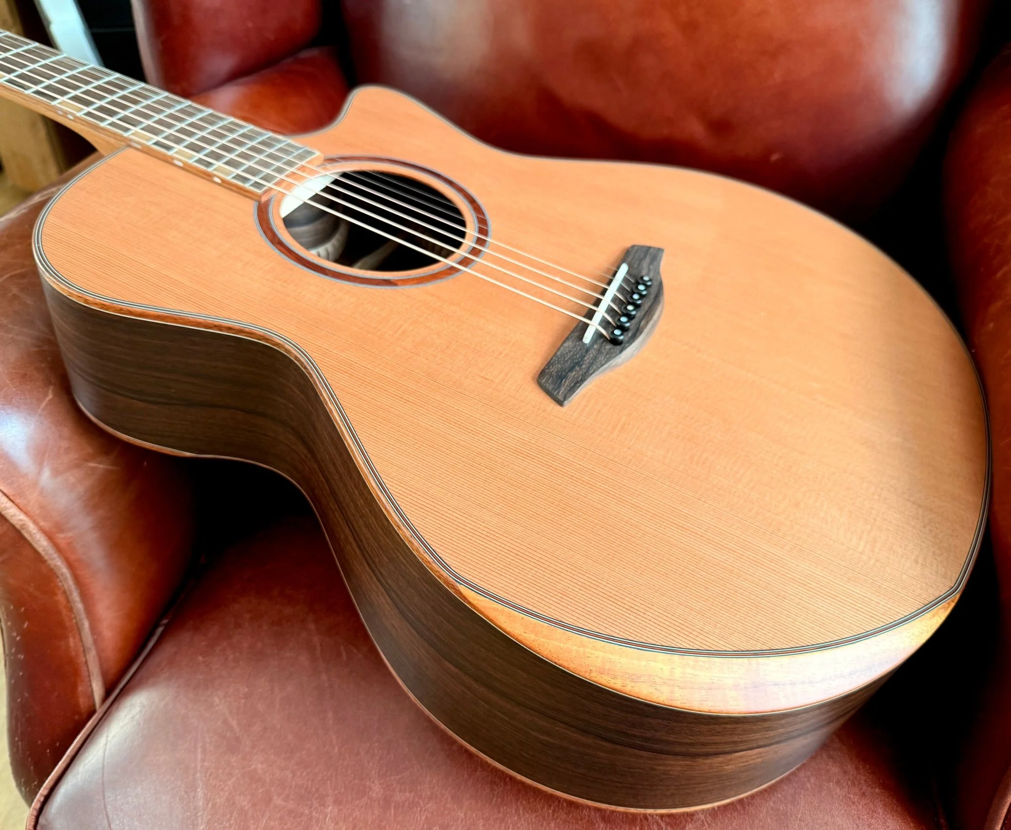 Furch Red Pure Deluxe Limited Run Malaysian Blackwood With Alpine Solid Cedar Top (2026 CNR Active Upgrade Model) - Image 28