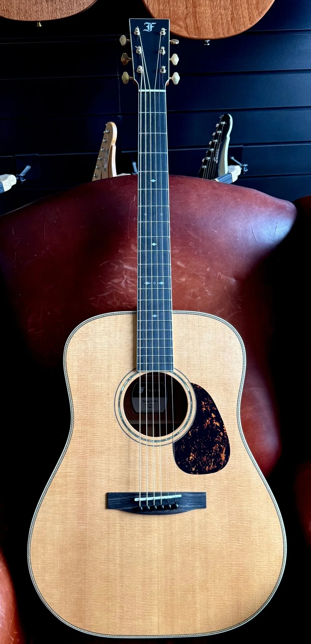Furch Vintage 2 D-SM Dreadnought model Acoustic Guitar (2026 CNR Active Upgrade Model) - Image 15