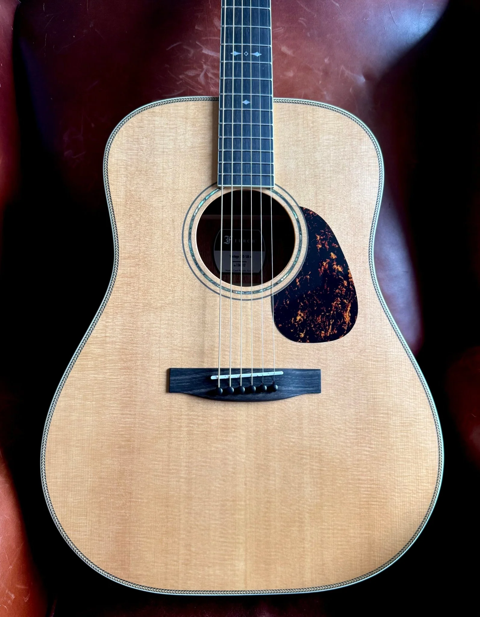 Furch Vintage 2 D-SM Dreadnought model Acoustic Guitar (2026 CNR Active Upgrade Model) - Image 16