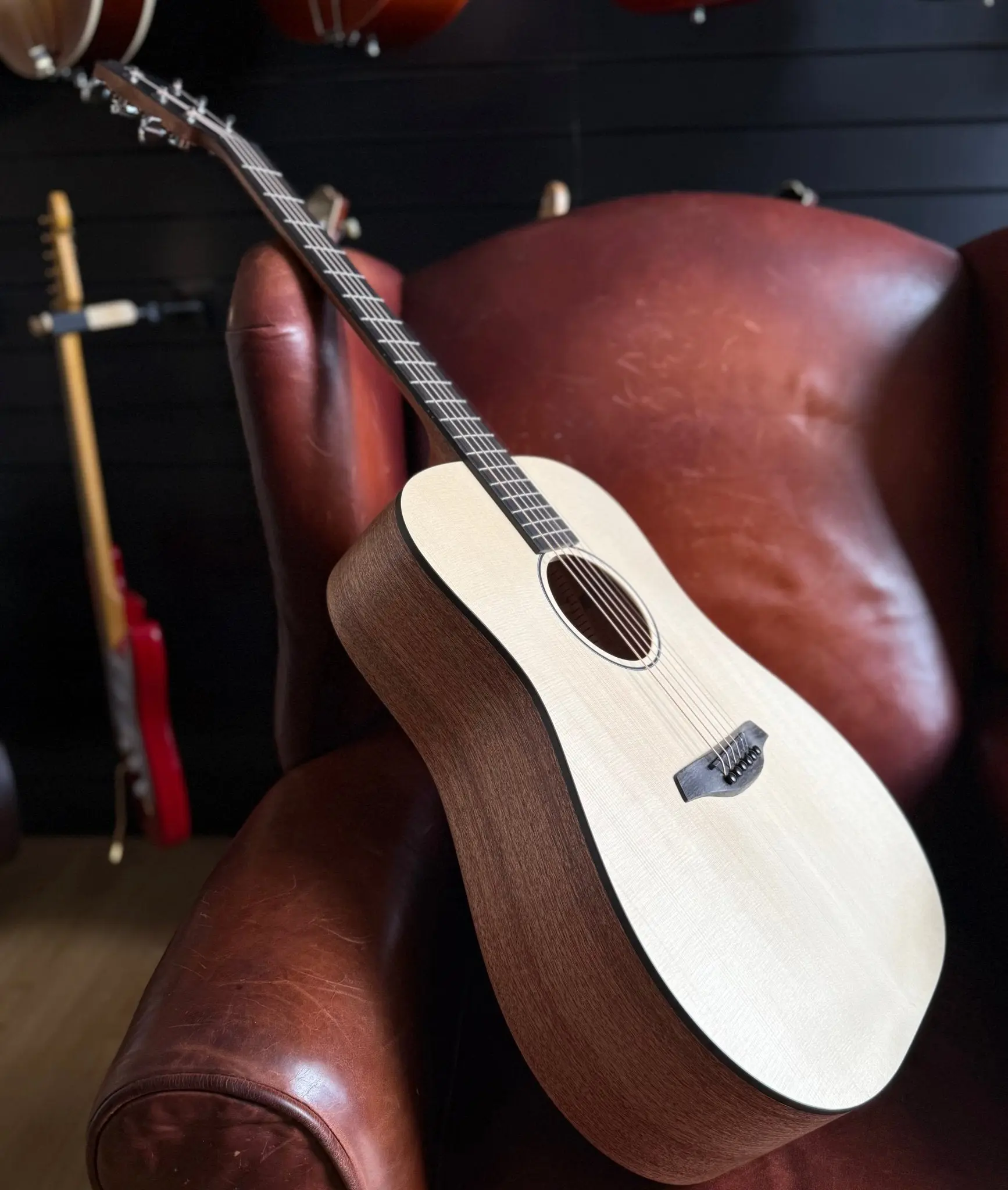 Furch Violet D-EM Engelmann Spruce Top All Solid Acoustic Guitar (2026 CNR Active Upgrade Model) - Image 14