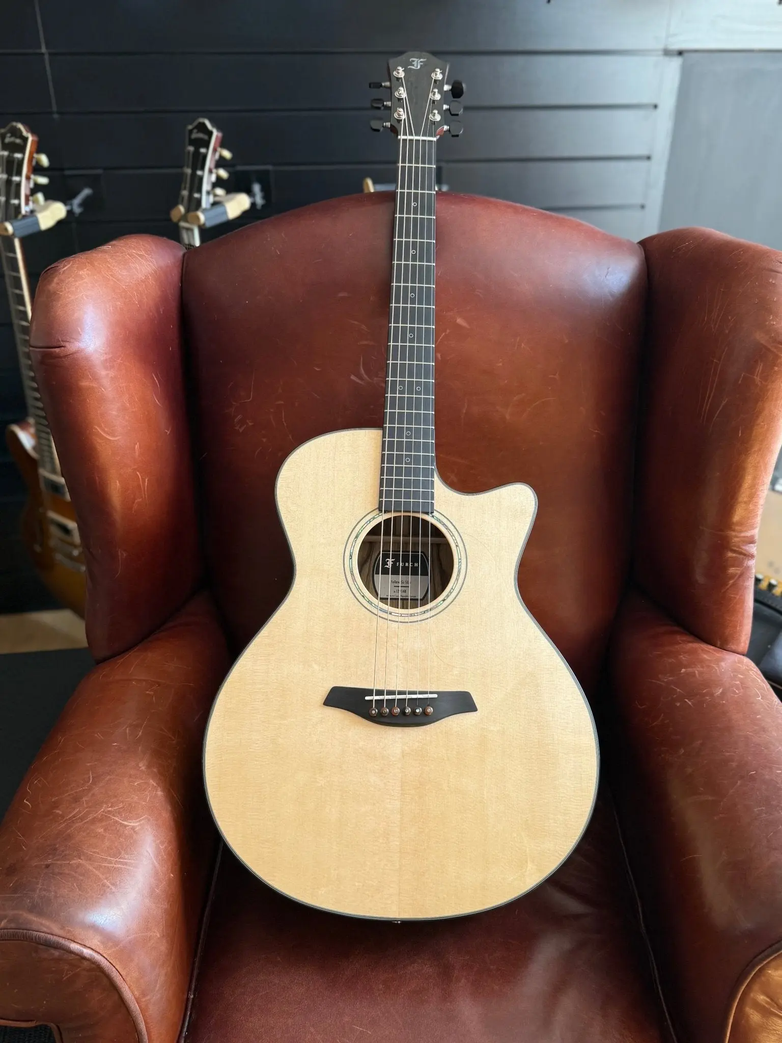 Furch Yellow Black Limba GC SX Exotic Ltd Series Acoustic Guitar Just £1999 - Image 9
