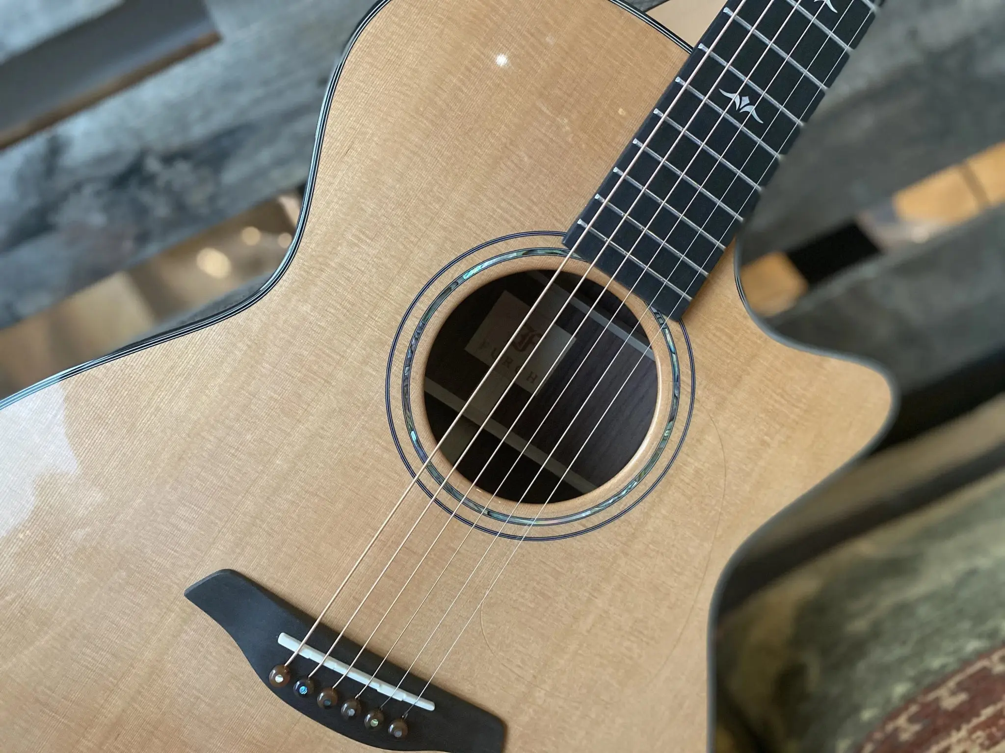 Furch Yellow Gc-CR Left Handed Acoustic Guitar Including UK Exclusive Inlays & Over £100 Of Added Value FREE (2026 CNR Active Upgrade Model) - Image 8