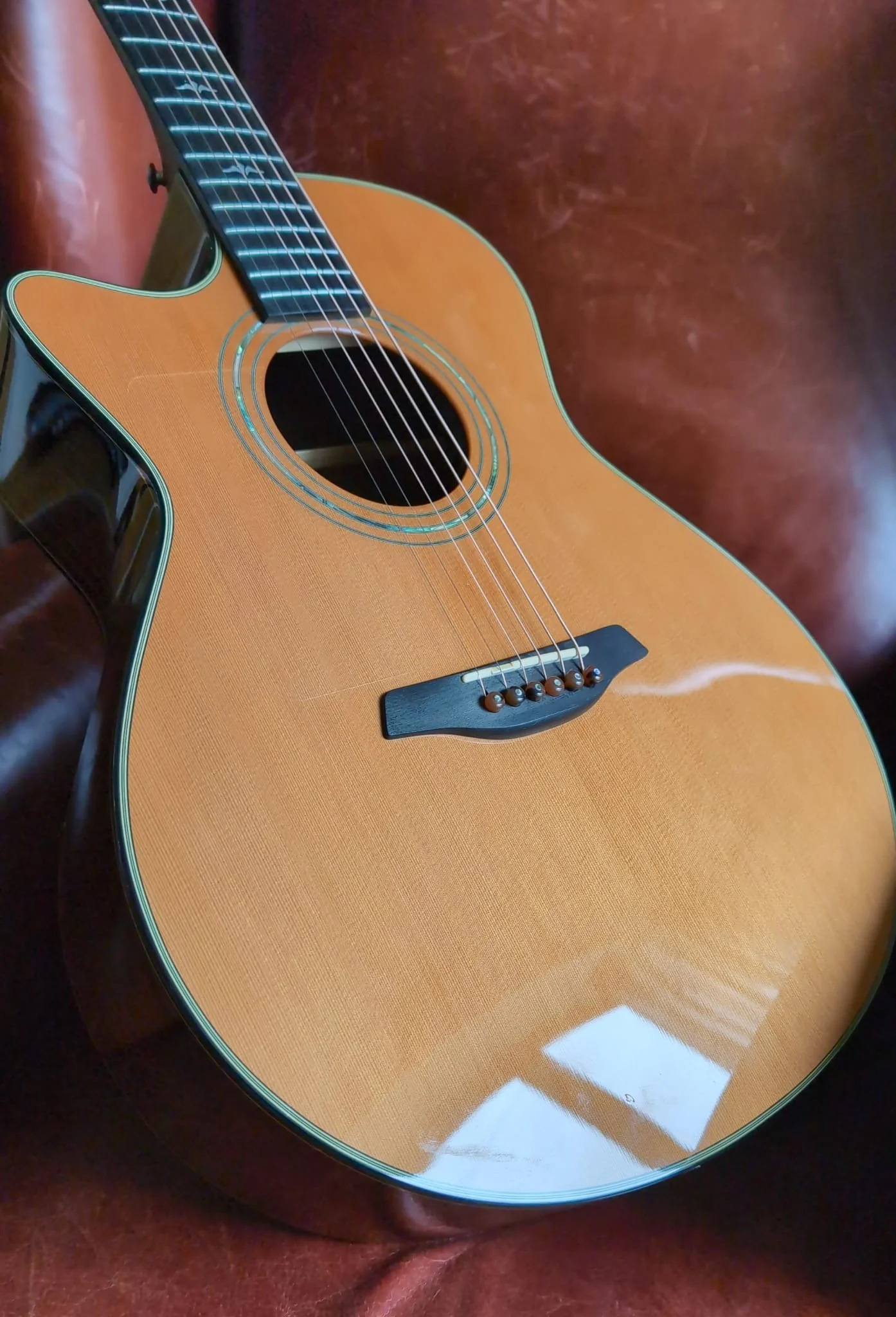 Furch Yellow Gc-CR Left Handed Acoustic Guitar (Used) - Image 6