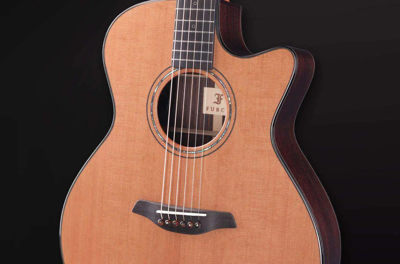 Furch Yellow Gc-CR SPA Master's Choice Grand Auditorium (cutaway) Acoustic Guitar (With Option Of Original G23CR Inlays - A Worldwde No Cost Exclusive) (2026 CNR Active Upgrade Model) - Image 9