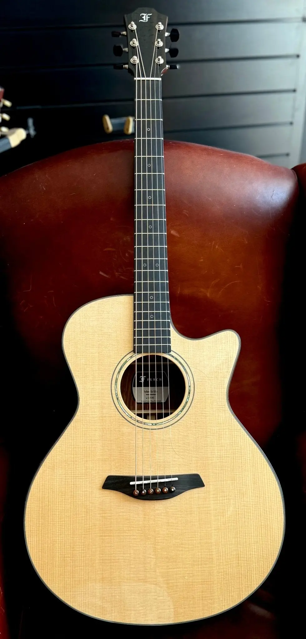 Furch Yellow Honduran Rosewood Gc SX Exotic Ltd Series Acoustic Guitar - Image 2