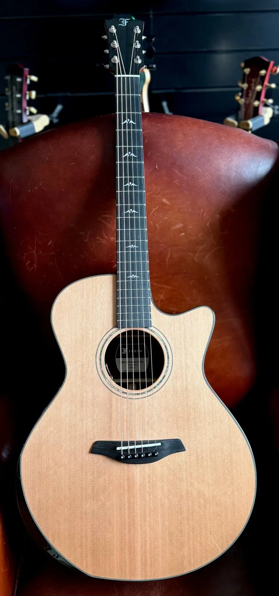 Furch Yellow Performance Gc CR Electro Acoustic Guitar - Image 9