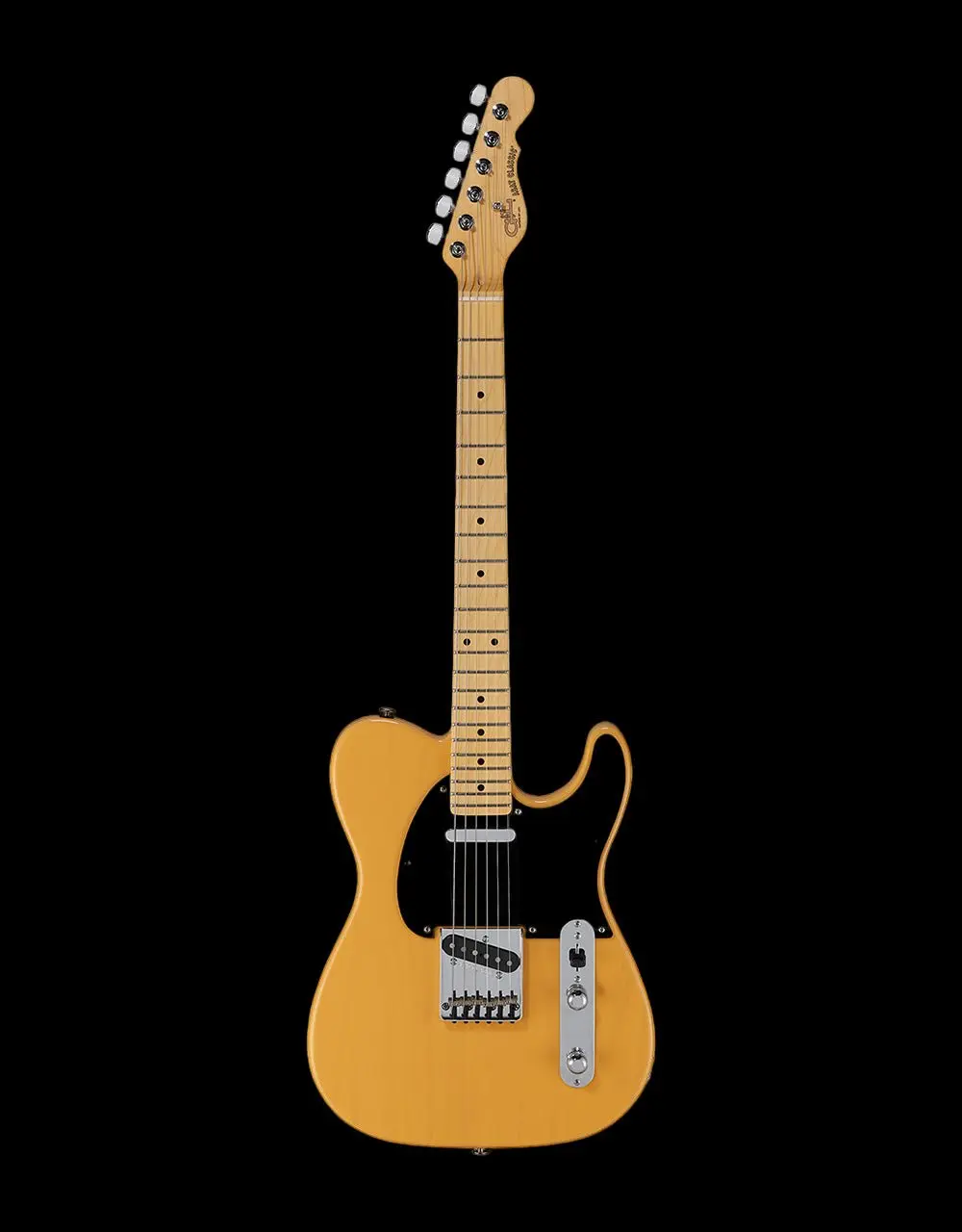 G&L Fullerton Deluxe ASAT Classic Butterscotch Blonde over Alder w' Deluxe Gigbag - Image 2