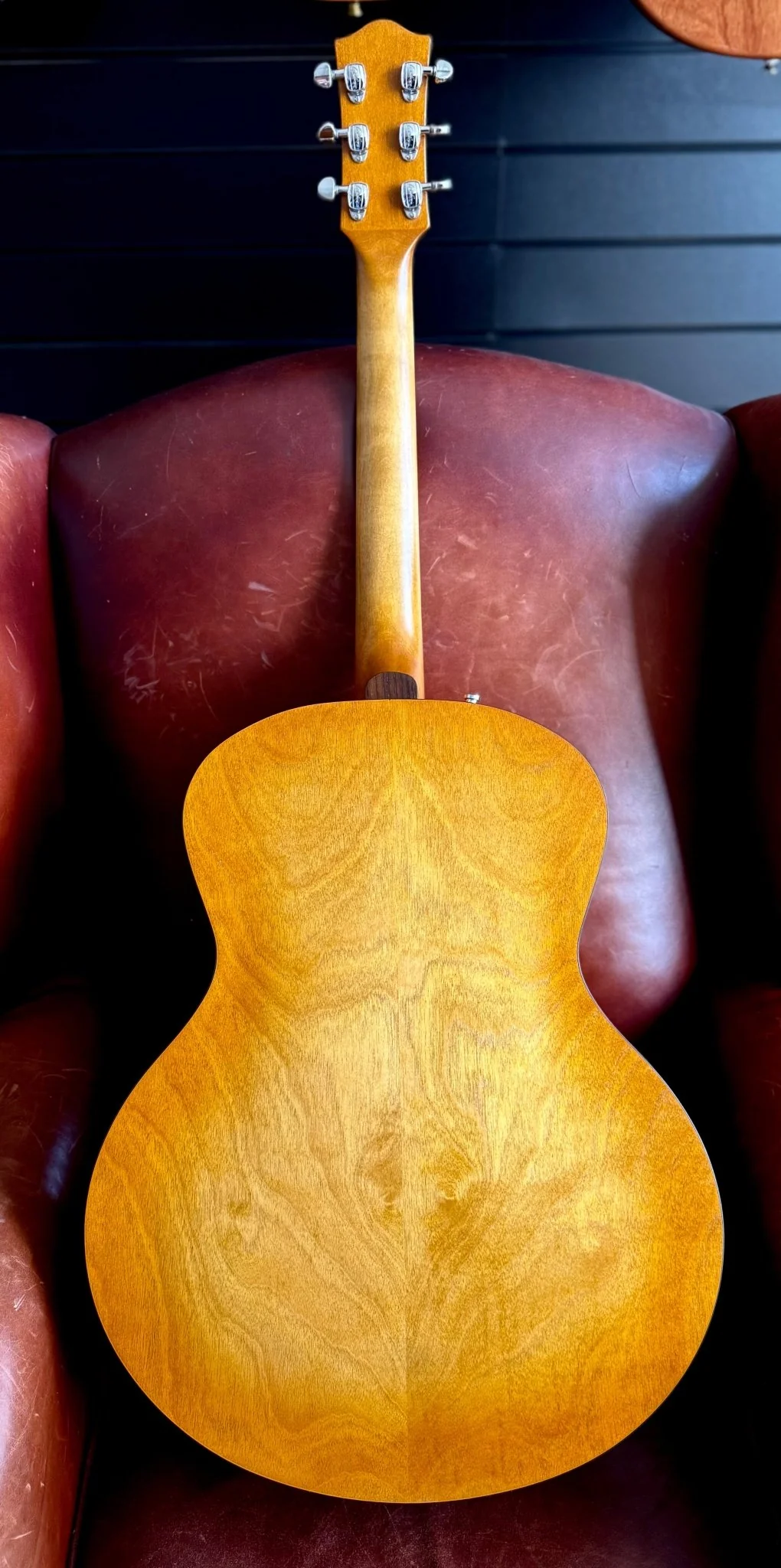 Godin 5th Avenue Jumbo P-Rail Semi-Acoustic Guitar ~ Harvest Gold - Image 20