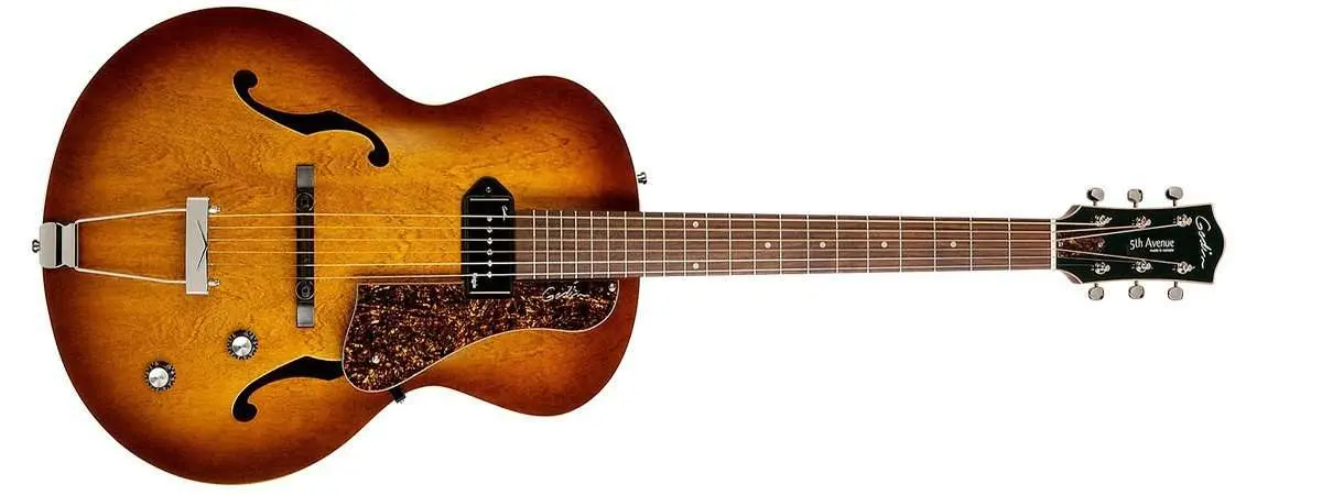 GODIN 5th Avenue Kingpin P90 Cognac Burst - Image 4