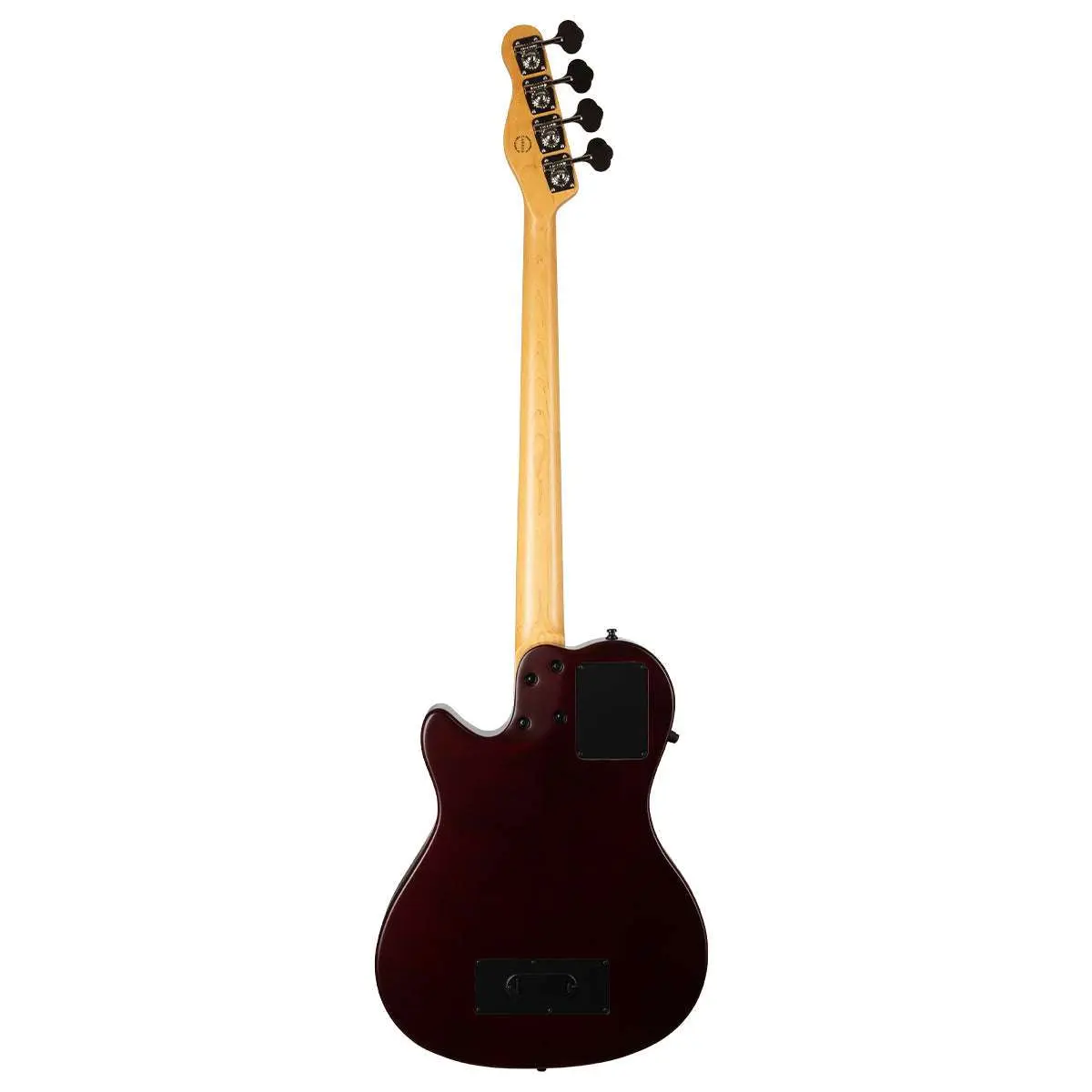 Godin A4 Ultra Semi-Acoustic Fretless Bass Guitar ~ Natural - Image 3
