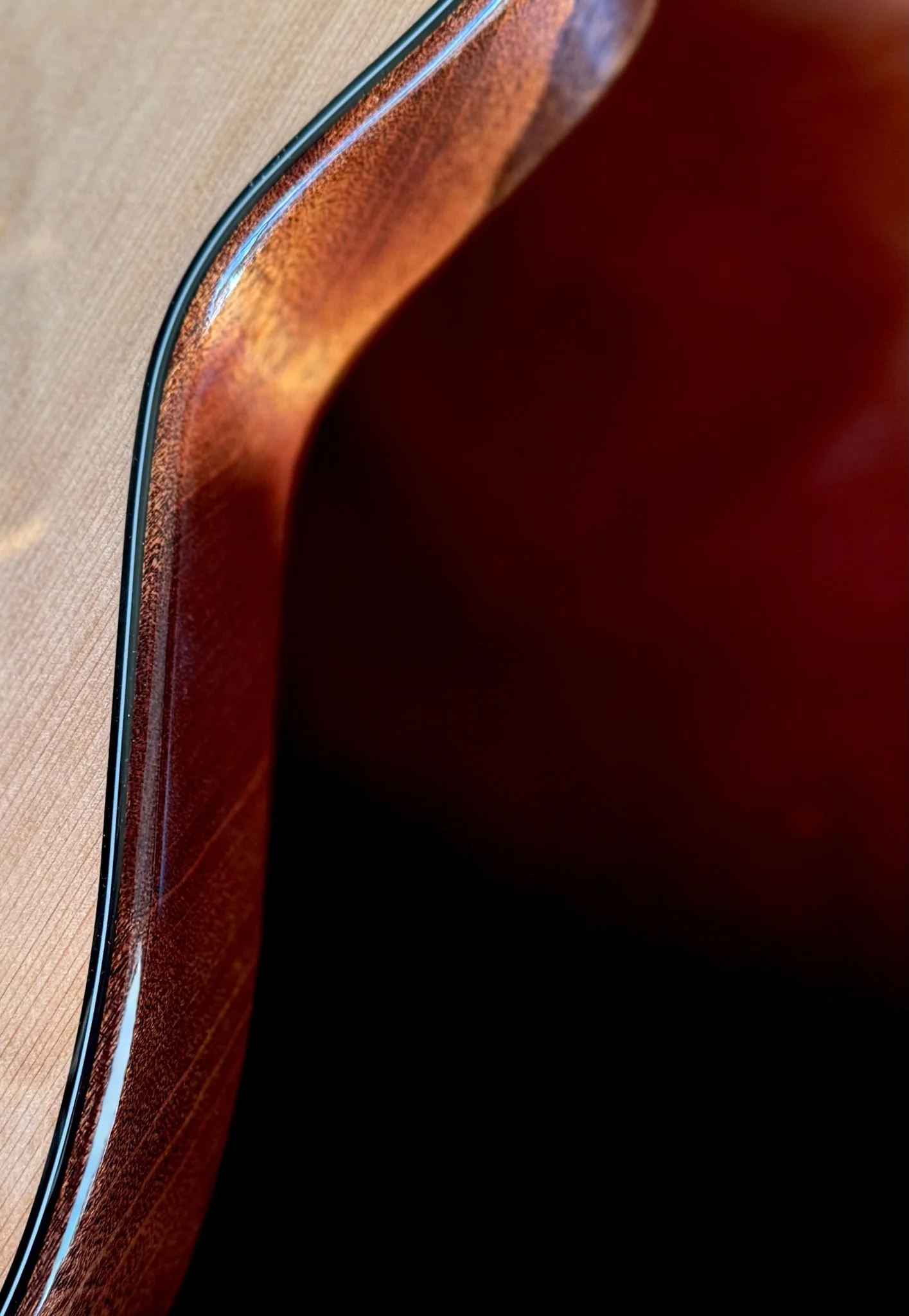 Godin A6 Ultra Deluxe Electic / Electro Acoustic Hybrid Guitar - Image 20