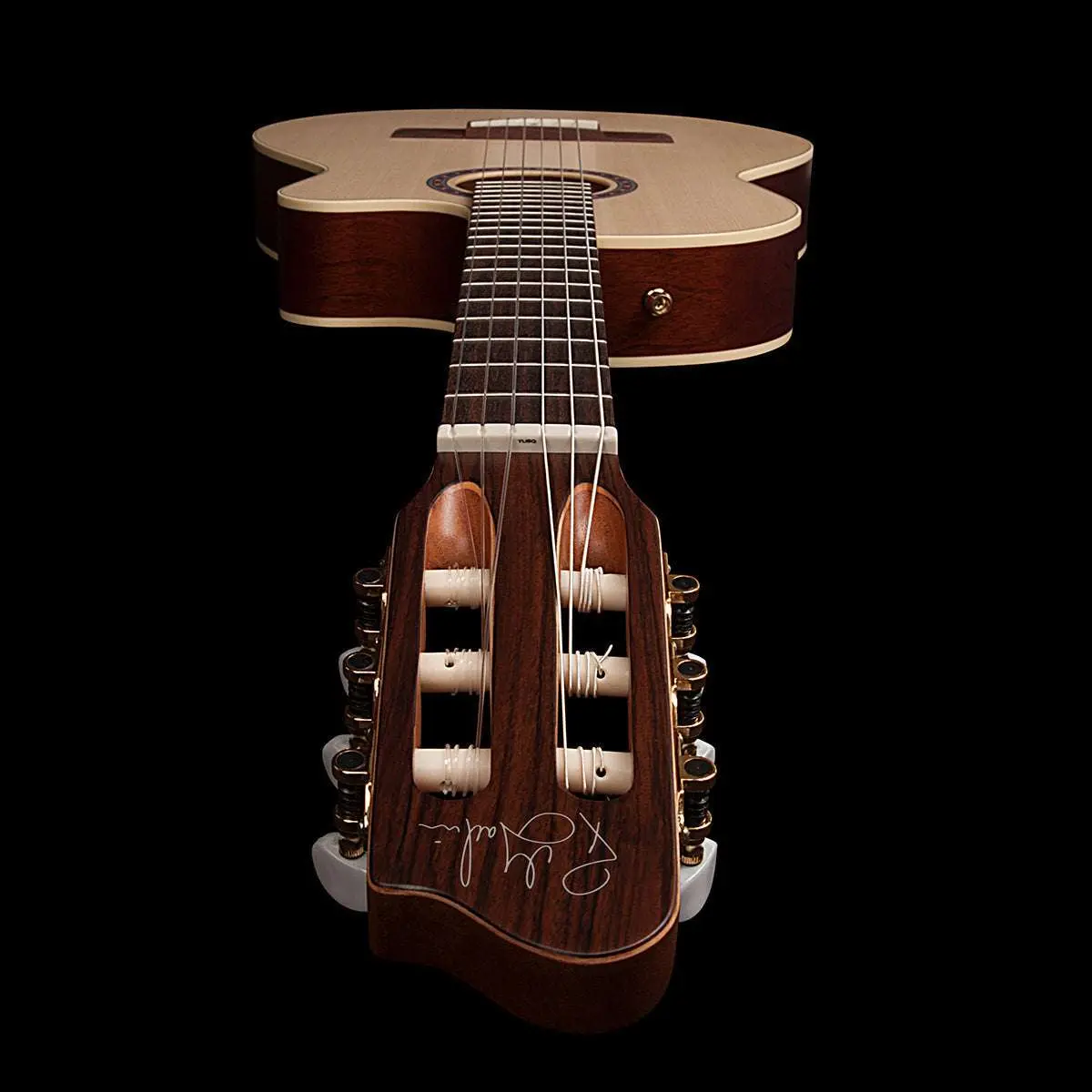 Godin Arena Cutaway Clasica II Nylon String Electro Guitar - Image 8