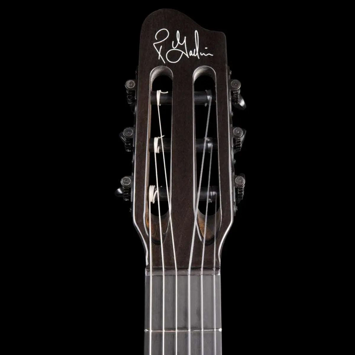 Godin Arena Pro Cutaway Bourbon Burst Nylon String Electro Guitar ~ Onyx Black with EQ - Image 9