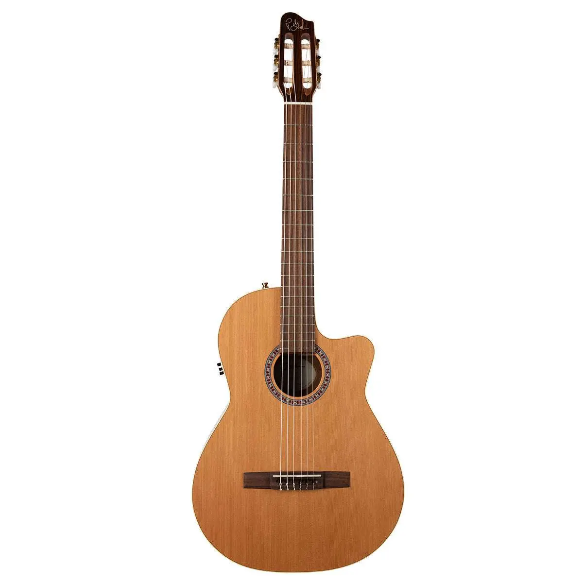 Godin Concert Cutaway Clasica II Nylon String Electro Guitar - Image 3