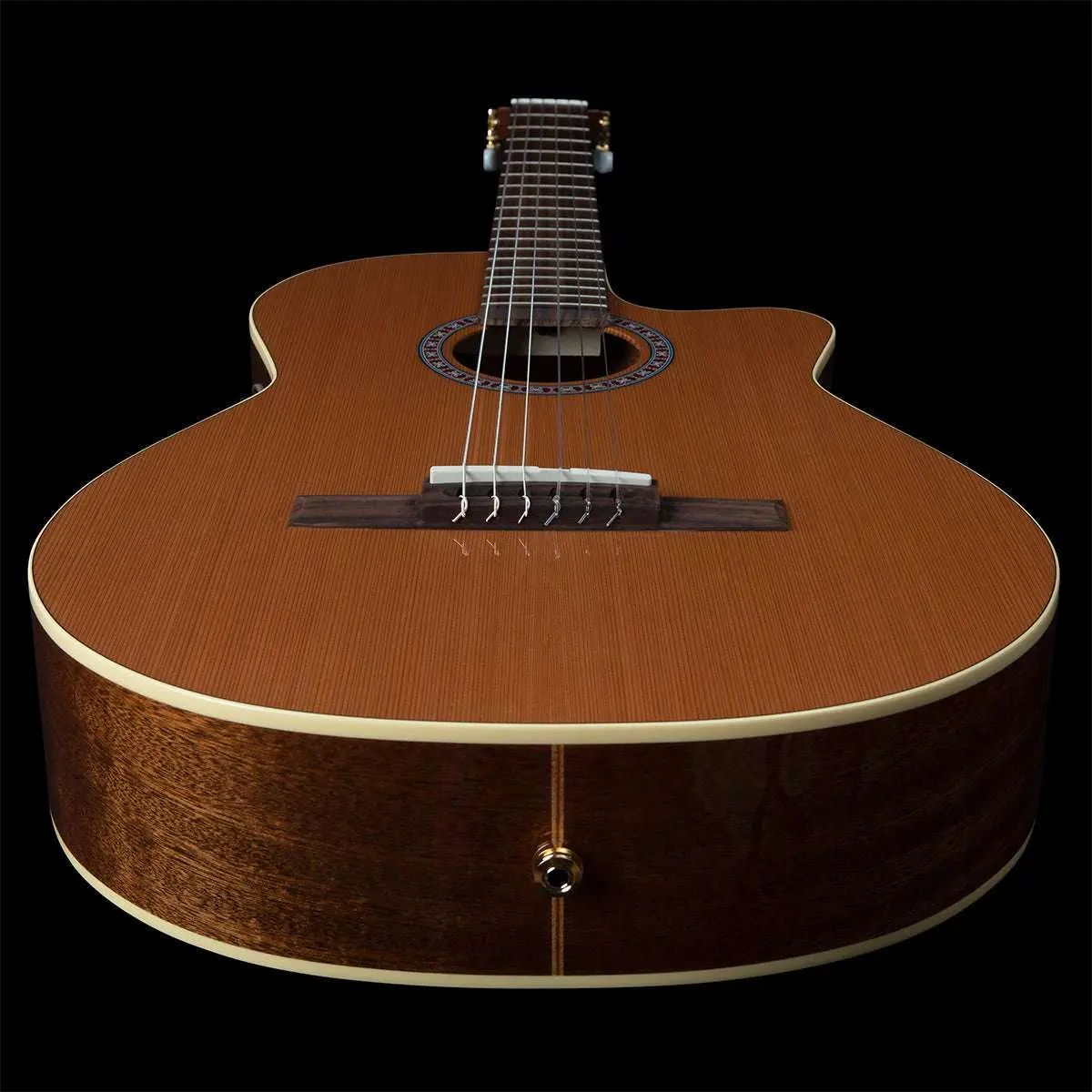 Godin Concert Cutaway Clasica II Nylon String Electro Guitar - Image 7