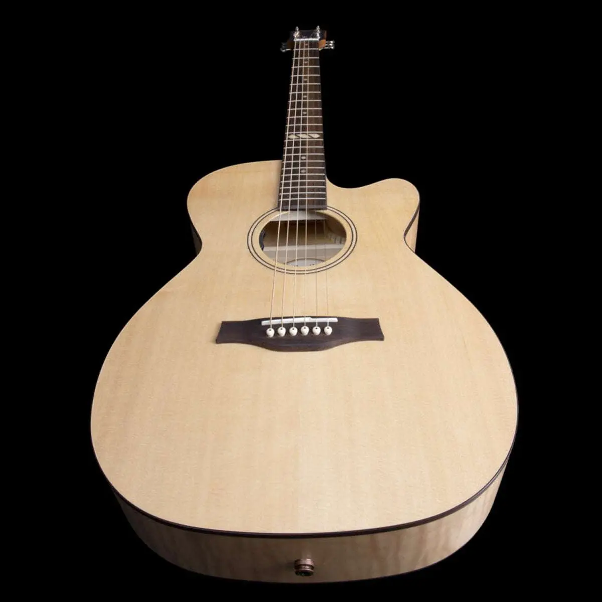 Godin Fairmount CW Electro-Acoustic Guitar ~ Flame Maple - Image 11
