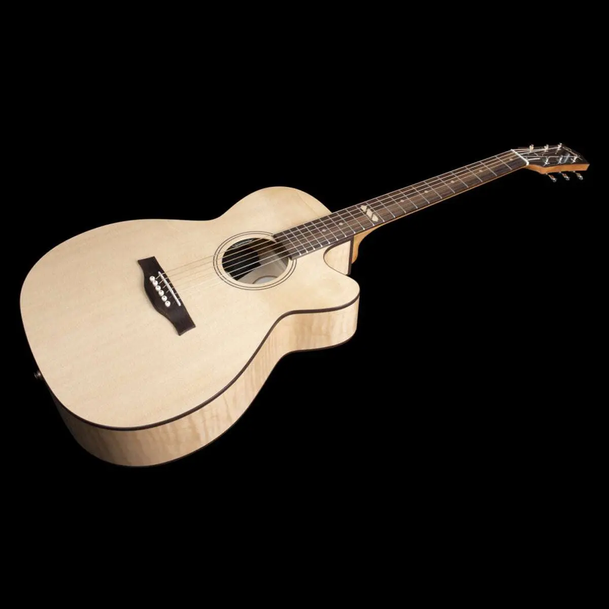 Godin Fairmount CW Electro-Acoustic Guitar ~ Flame Maple - Image 13