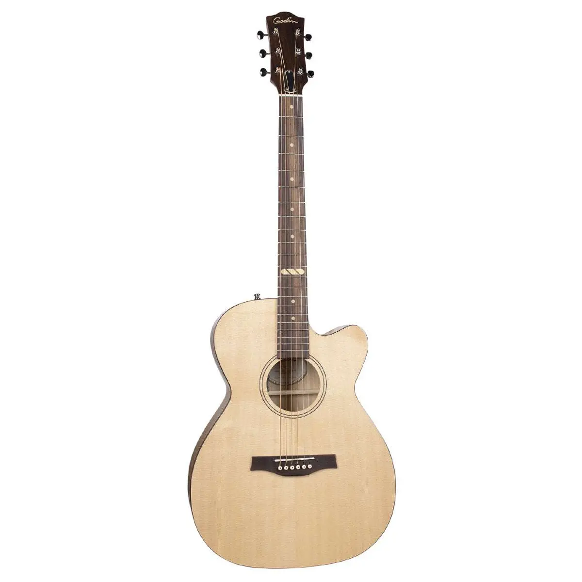 Godin Fairmount CW Electro-Acoustic Guitar ~ Flame Maple - Image 2