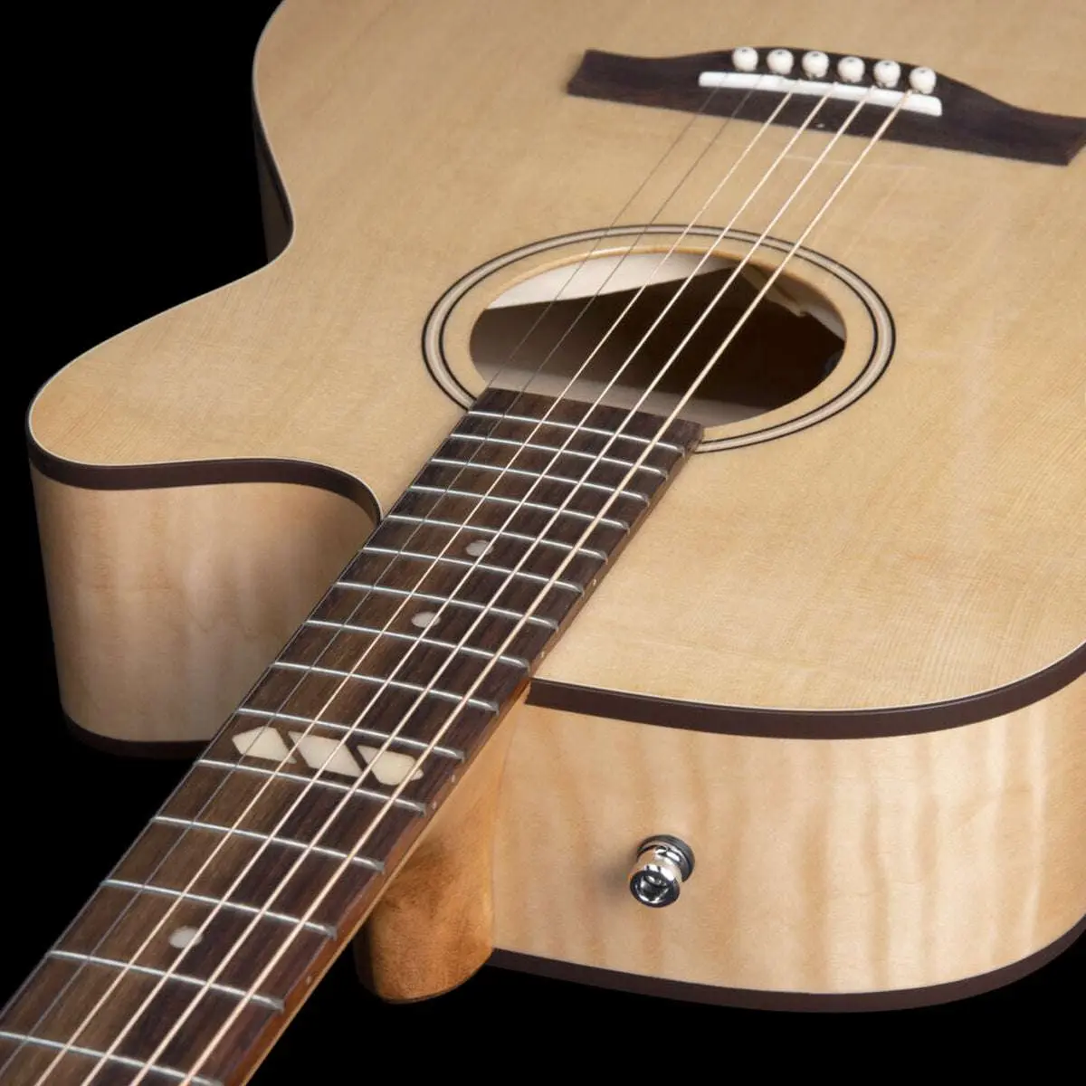 Godin Fairmount CW Electro-Acoustic Guitar ~ Flame Maple - Image 6