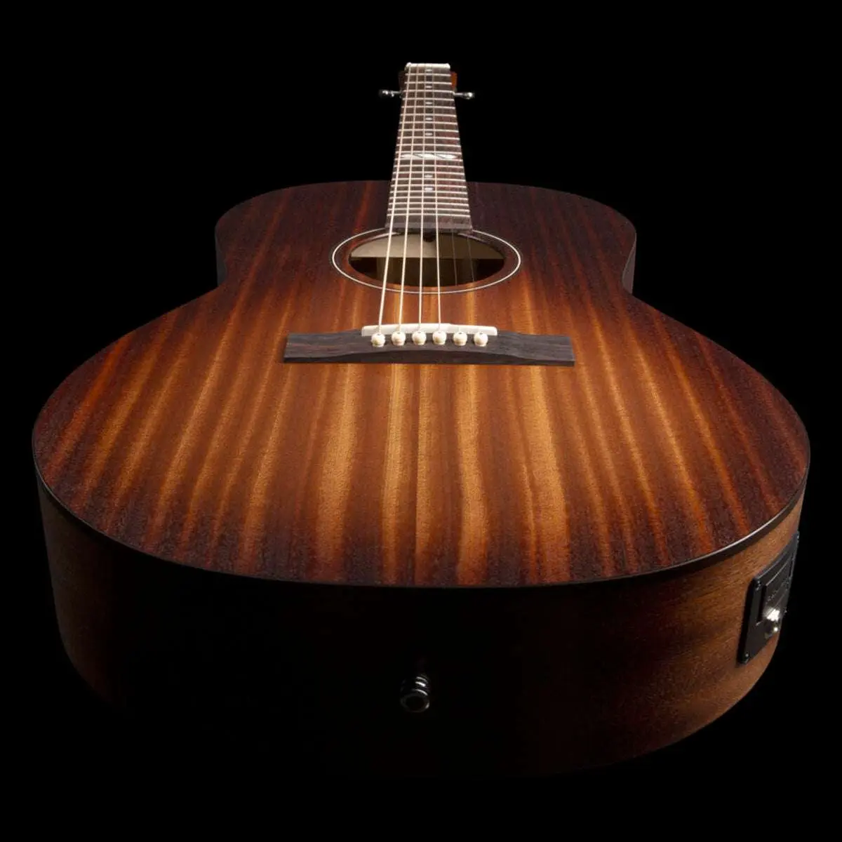 Godin Folk LTD Mahogany Electro-Acoustic Guitar ~ Rustic Burst - Image 7