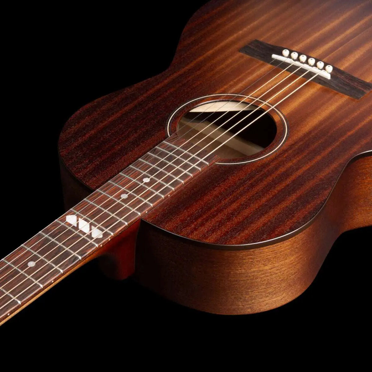 Godin Folk LTD Mahogany Electro-Acoustic Guitar ~ Rustic Burst - Image 9