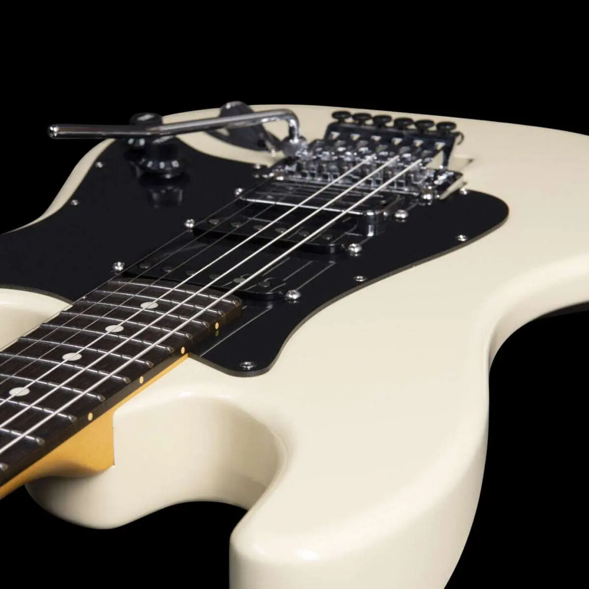 Godin LERXST Electric Guitar ~ Limelight Cream with Floyd Rose and Case - Image 8