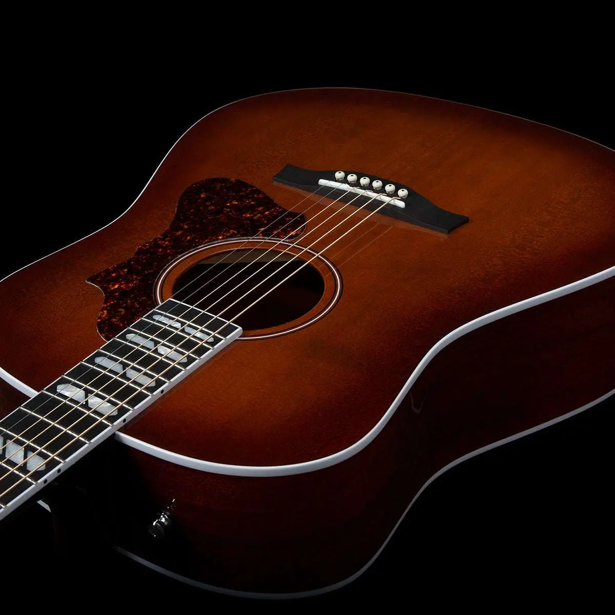 Godin Metropolis LTD HG Electro-Acoustic Guitar with Bag ~ Havana Burst - Image 11