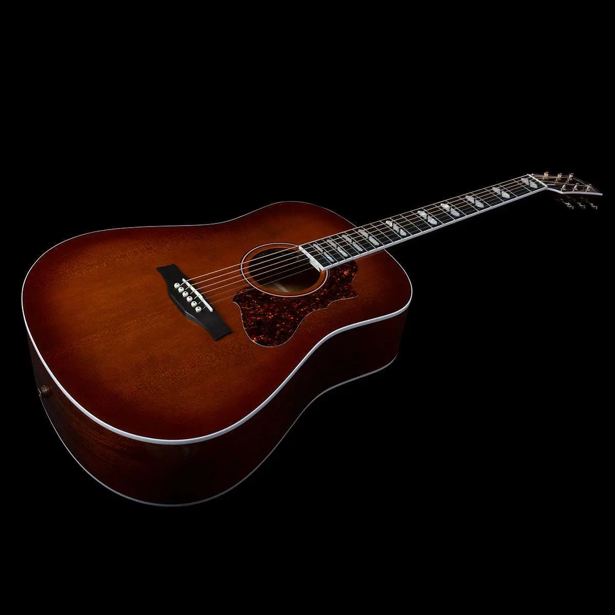 Godin Metropolis LTD HG Electro-Acoustic Guitar with Bag ~ Havana Burst - Image 12
