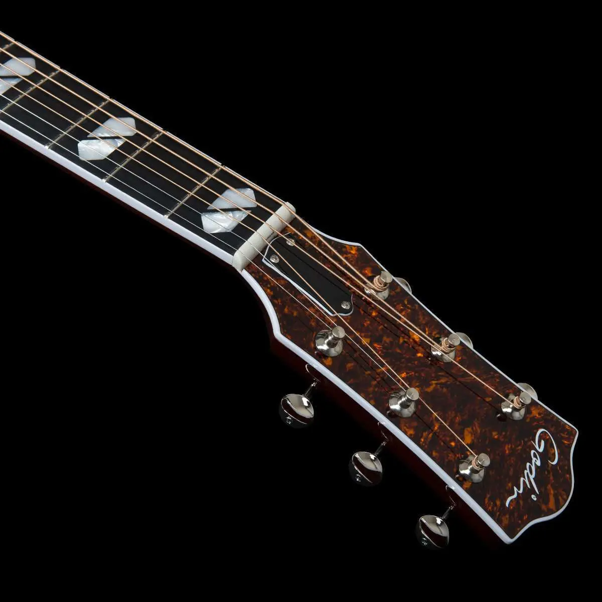 Godin Metropolis LTD HG Electro-Acoustic Guitar with Bag ~ Havana Burst - Image 13