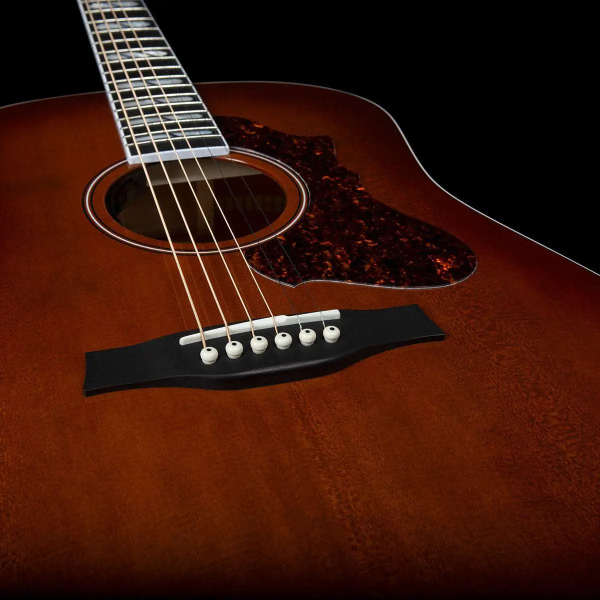 Godin Metropolis LTD HG Electro-Acoustic Guitar with Bag ~ Havana Burst - Image 5