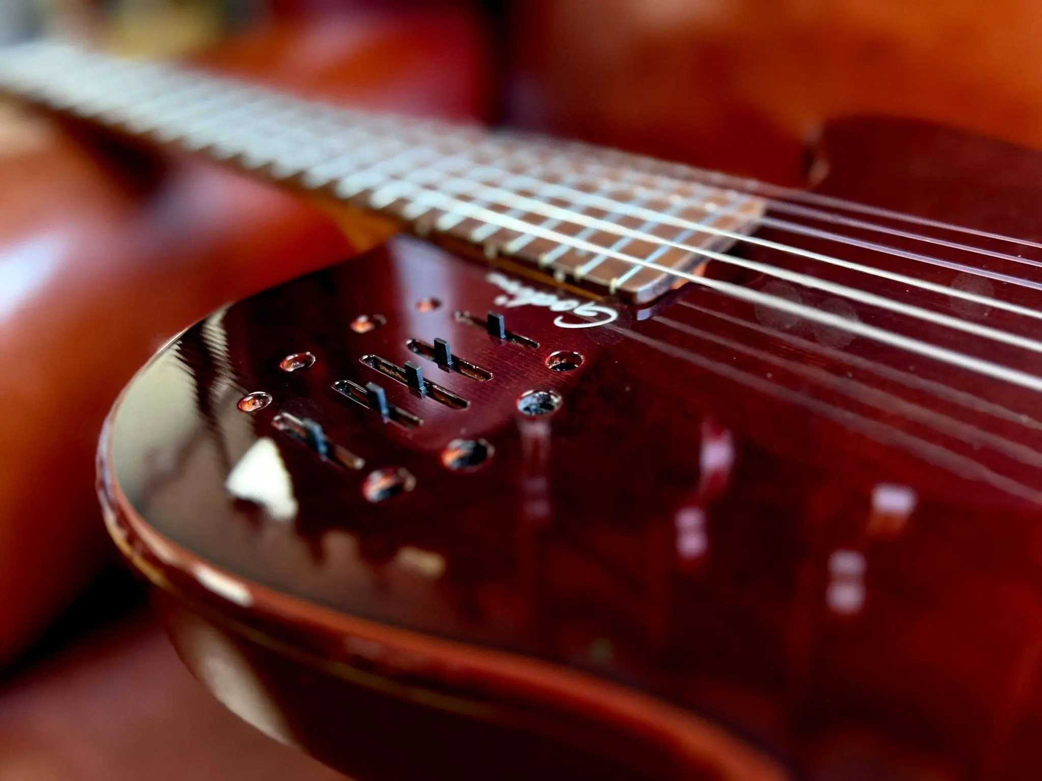 Godin Multiac Mundial Electric Guitar - Kanyon Burst - [B-stock] - Image 15