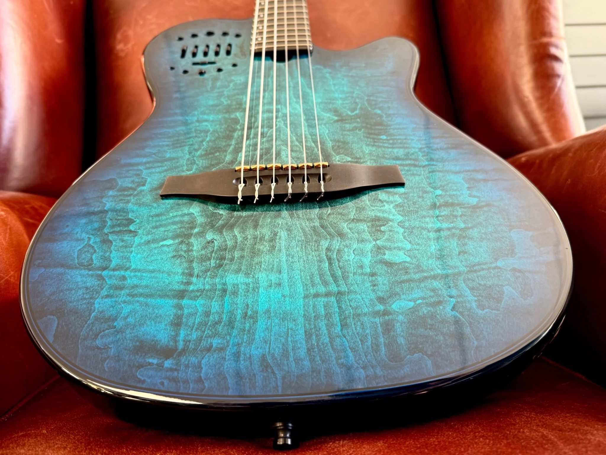 Godin Multiac Nylon Oceanburst LTD - Image 11