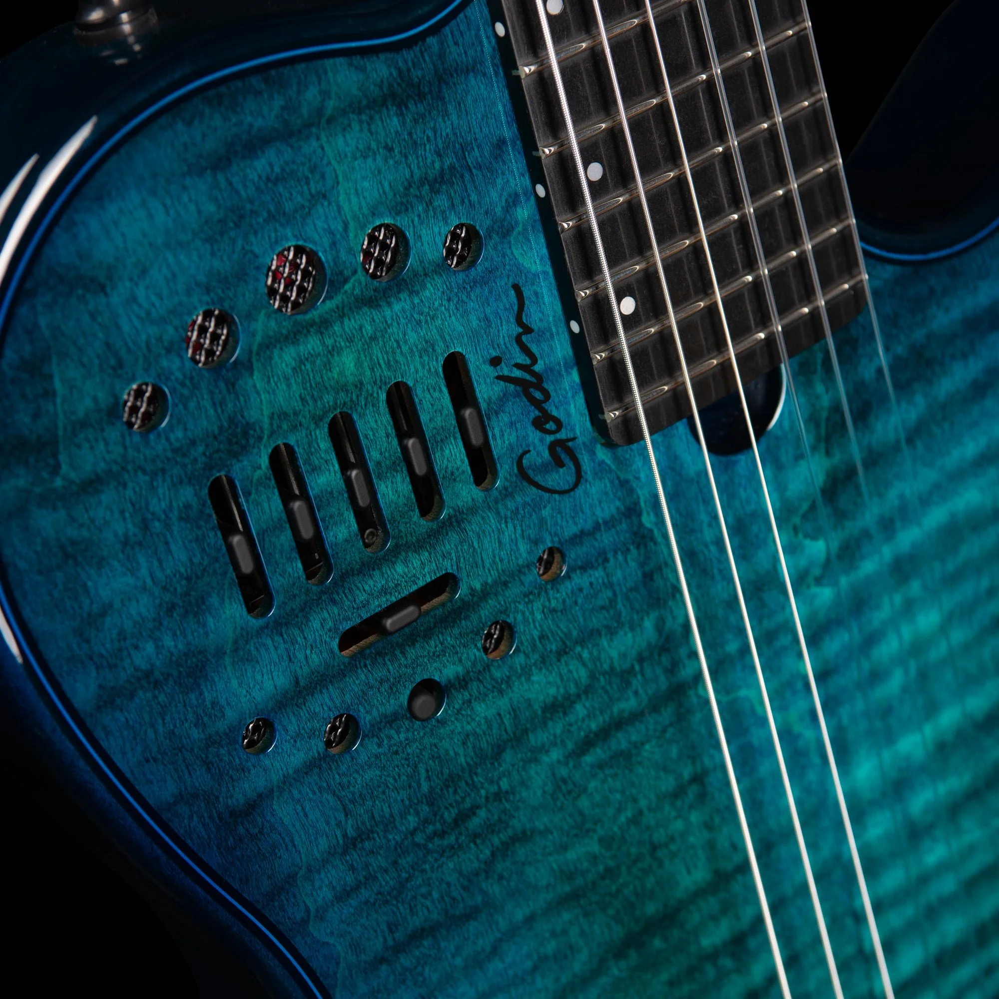 Godin Multiac Nylon Oceanburst LTD - Image 13