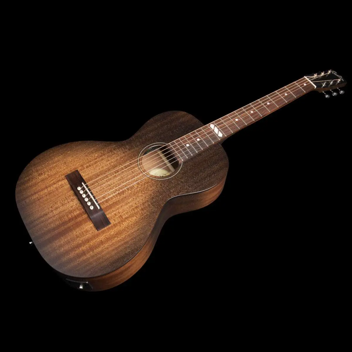Godin Parlour LTD Mahogany Electro-Acoustic Guitar ~ Black Burst - Image 9