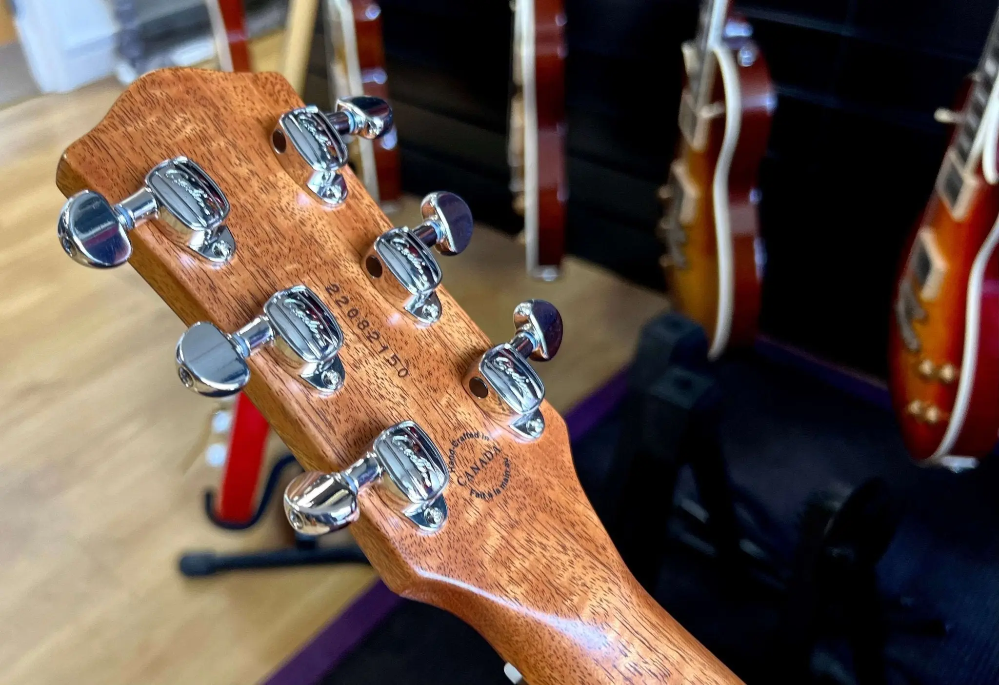 Godin Radium Electric Guitar ~ Winchester Brown RN - Image 11