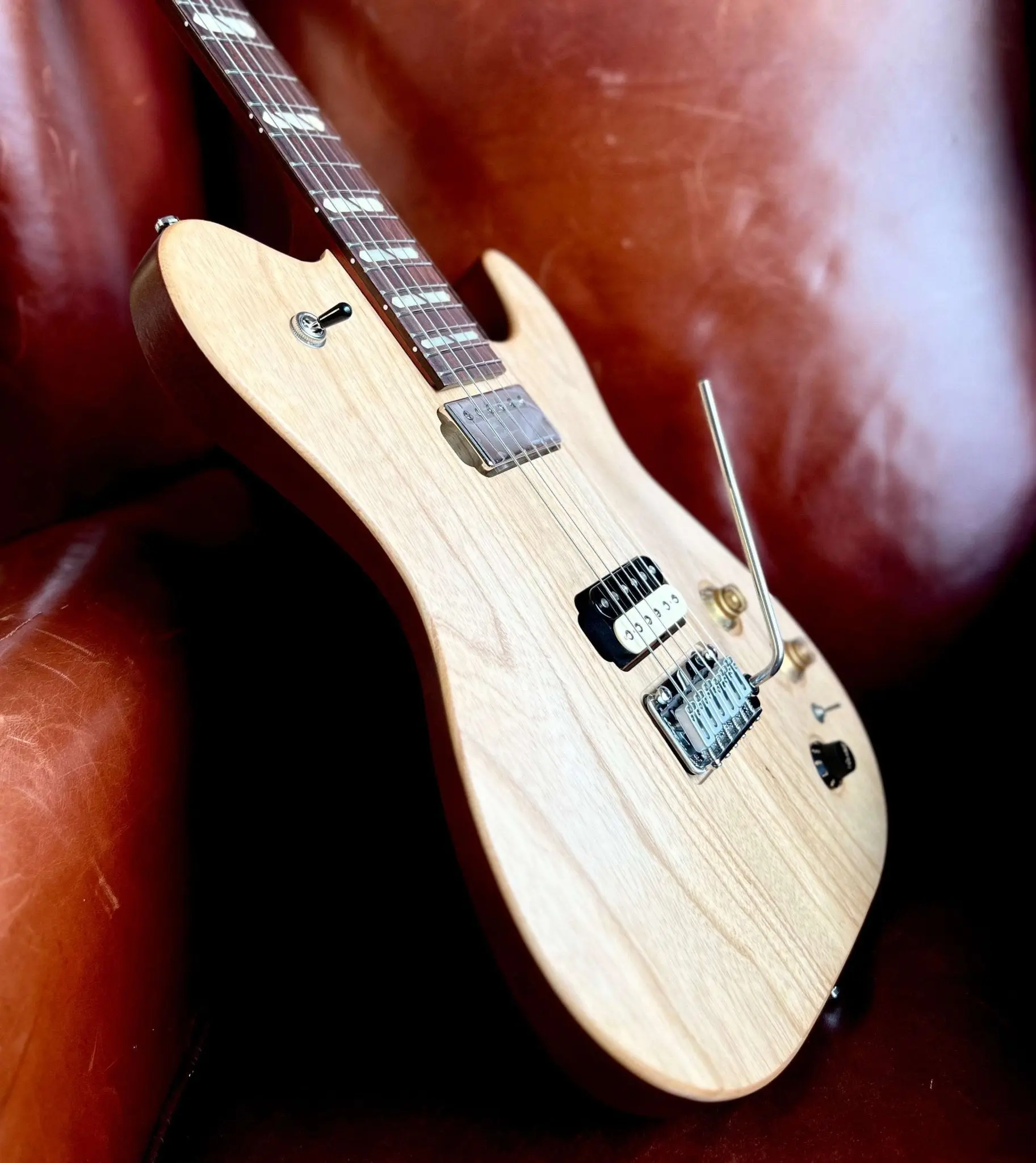 Godin Radium-X Electric Guitar ~ Natural SG - Image 10