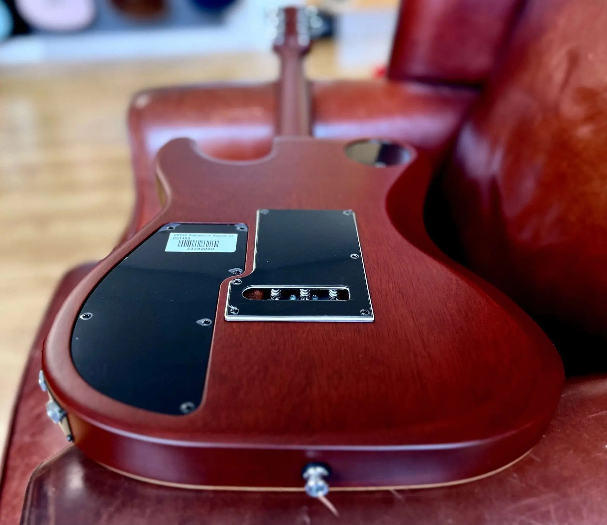 Godin Radium-X Electric Guitar ~ Natural SG - Image 5