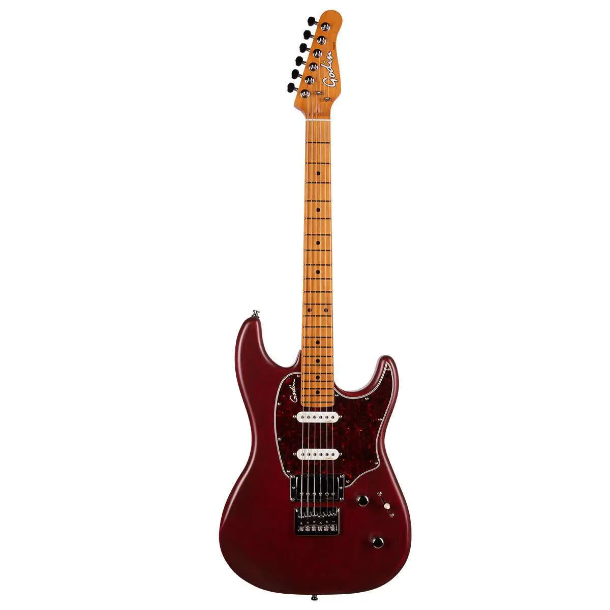 Godin Session HT Electric Guitar ~ Aztek Red MN - Image 14