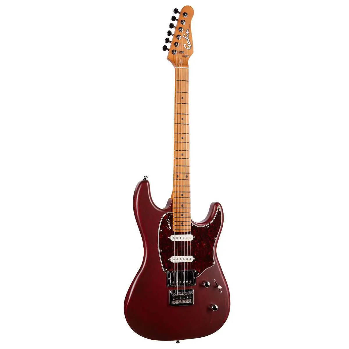 Godin Session HT Electric Guitar ~ Aztek Red MN - Image 15