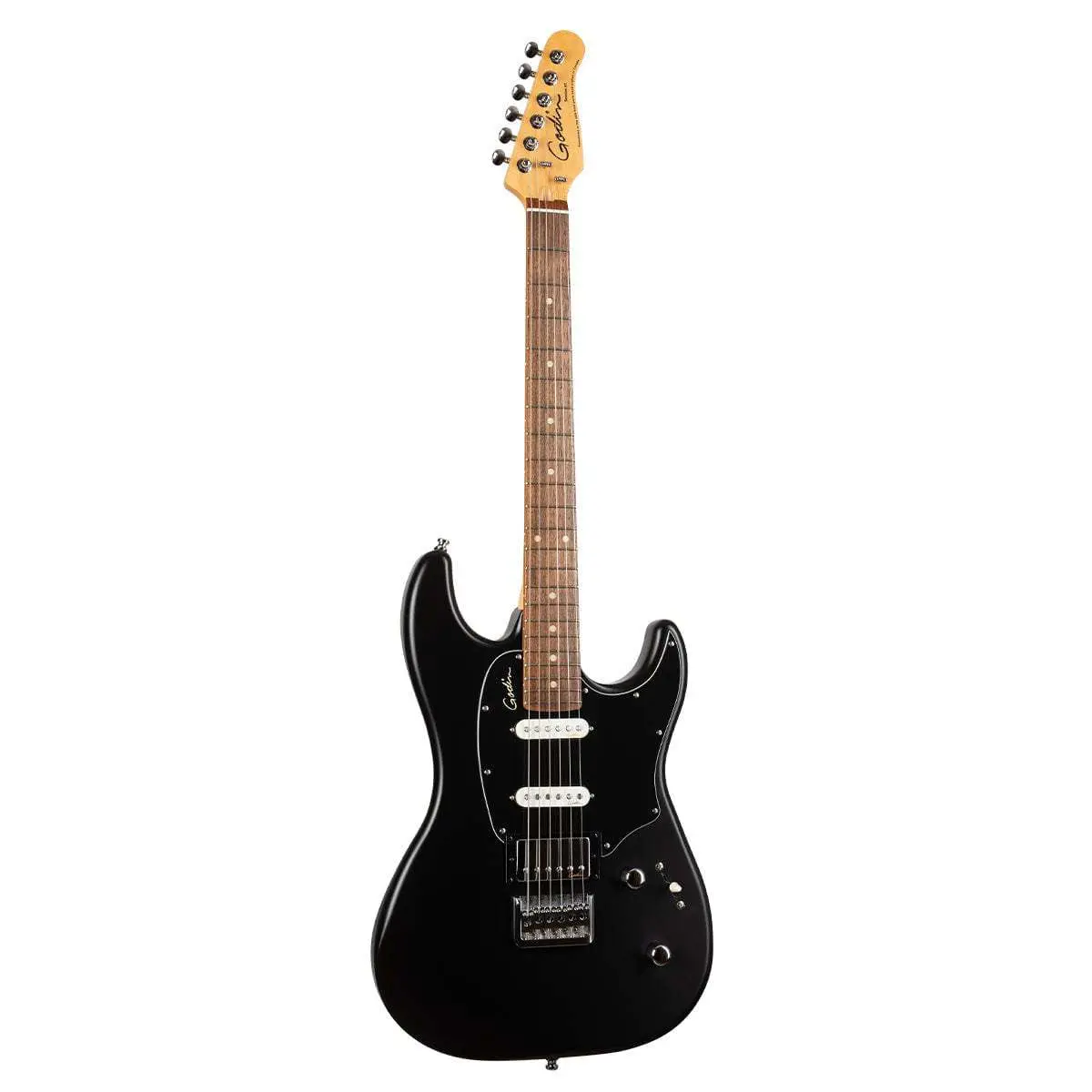Godin Session HT Electric Guitar ~ Matte Black RN - Image 2