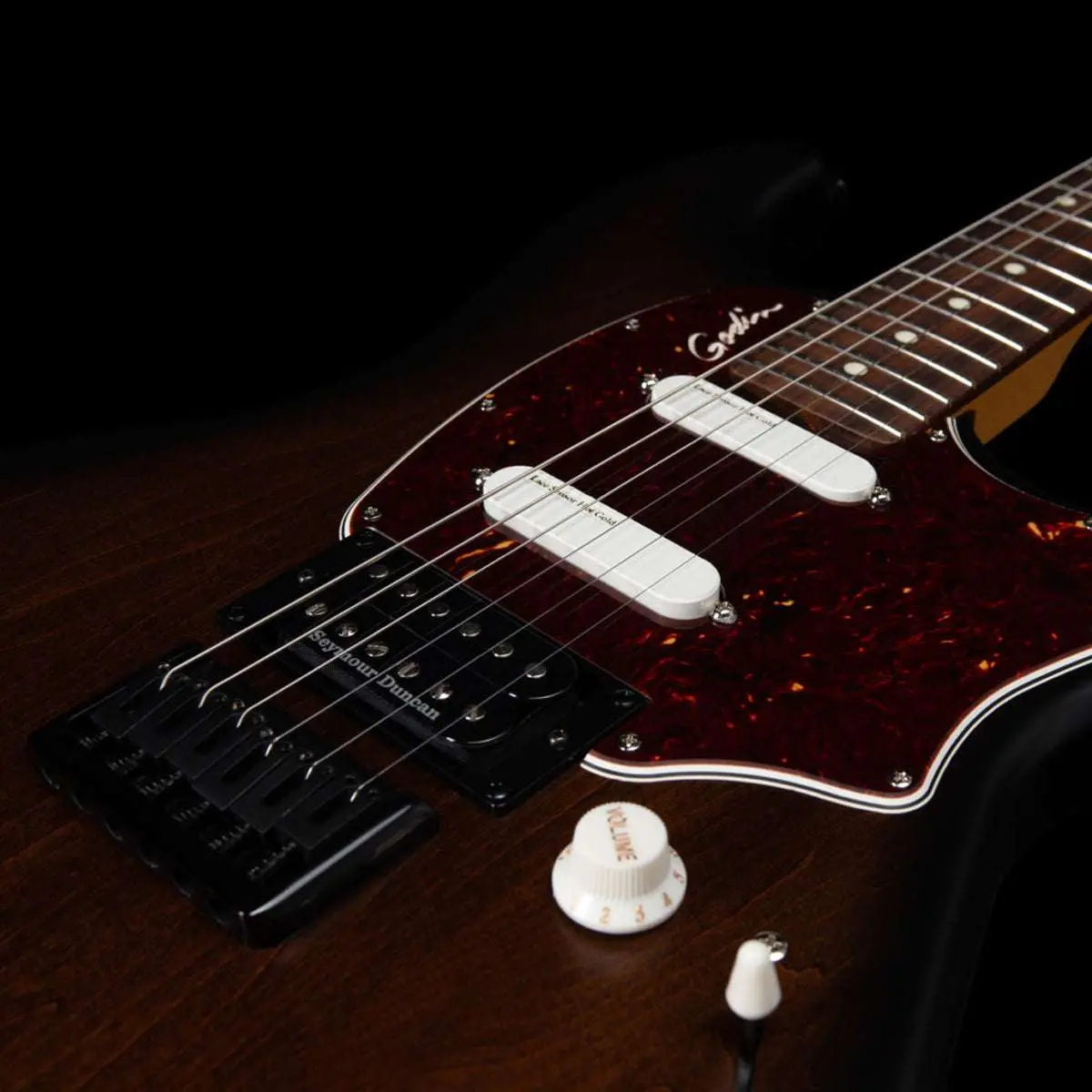 Godin Session RHT Pro Electric Guitar ~ Bourbon Burst - Image 11