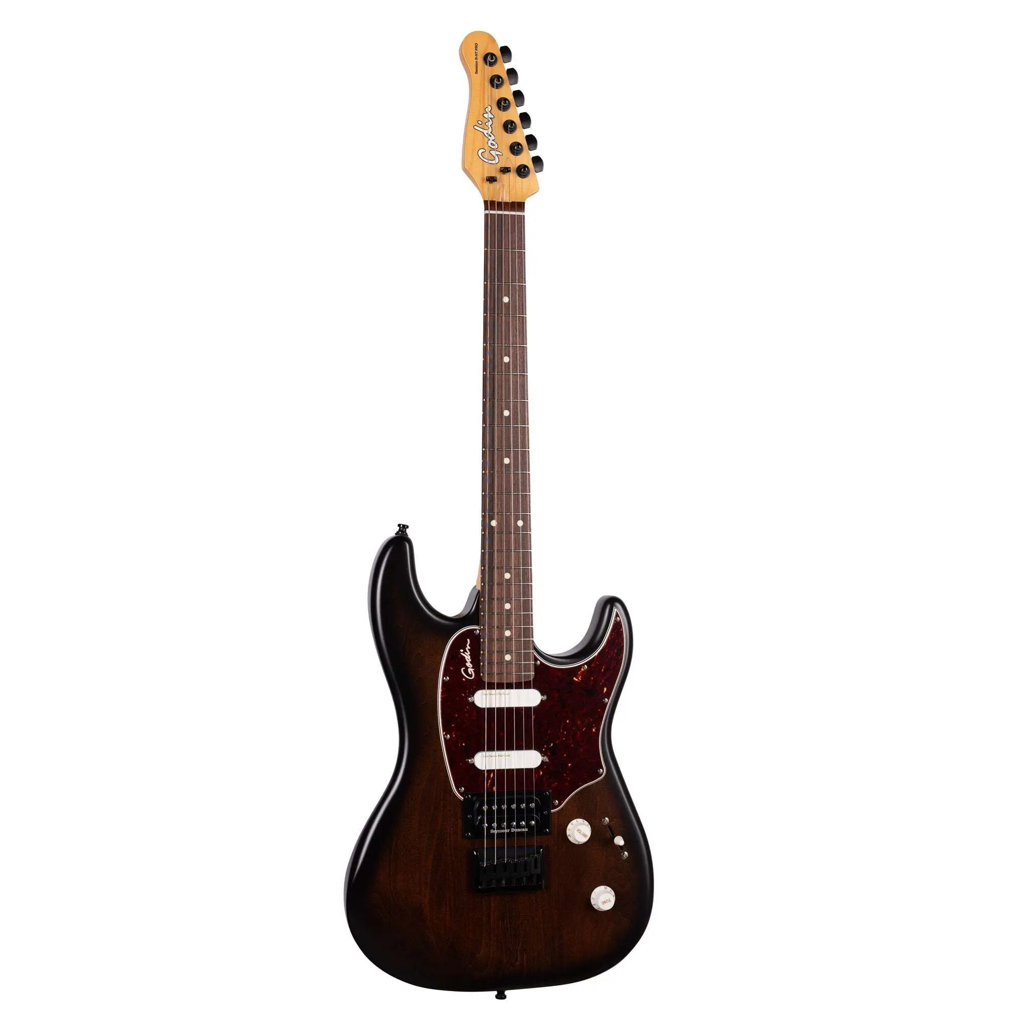 Godin Session RHT Pro Electric Guitar ~ Bourbon Burst - Image 2