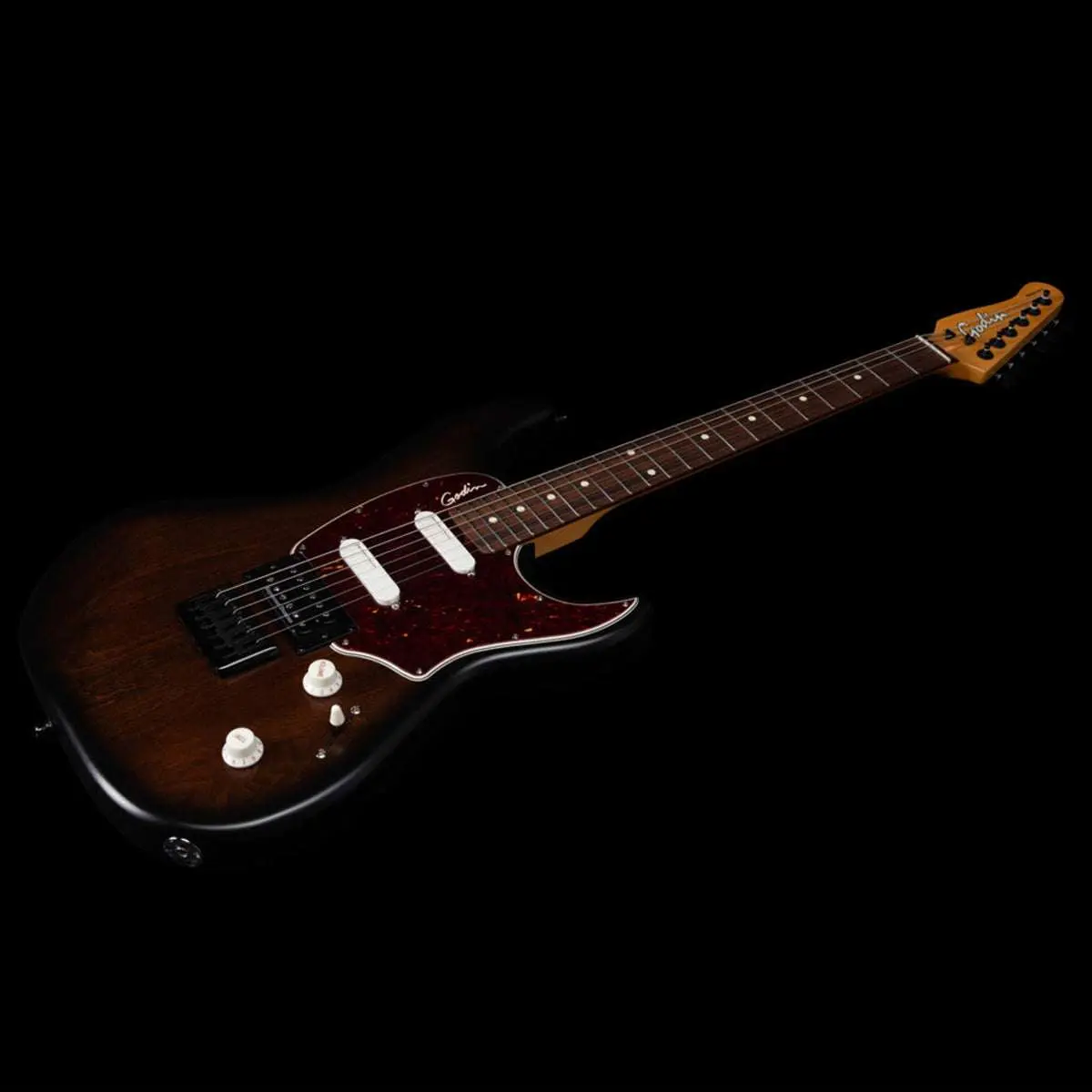 Godin Session RHT Pro Electric Guitar ~ Bourbon Burst - Image 5