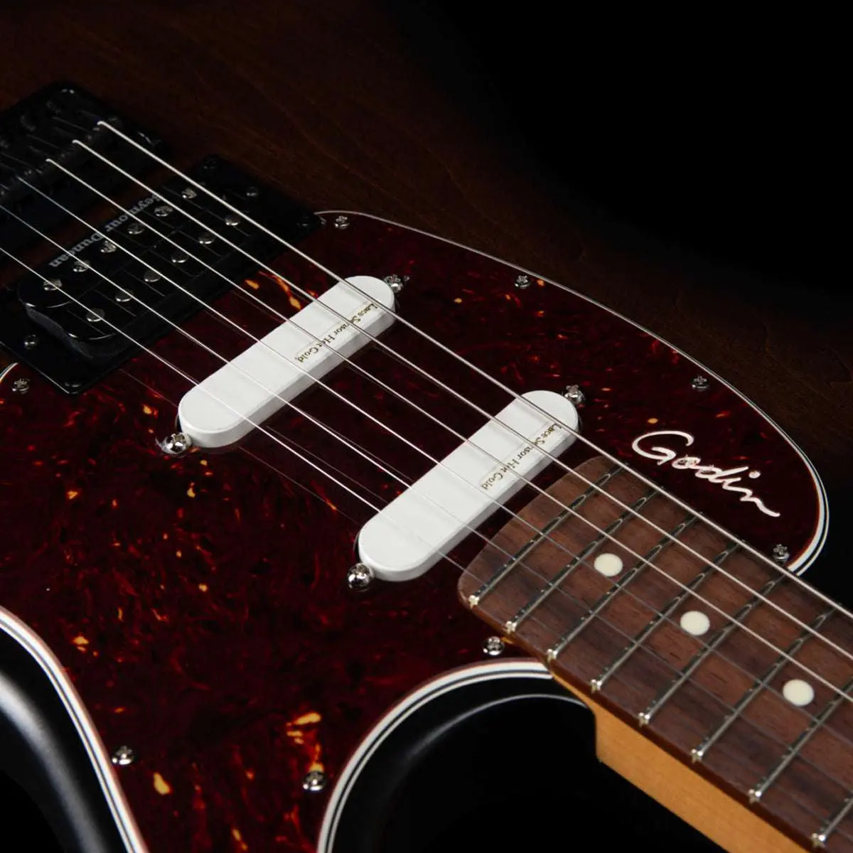 Godin Session RHT Pro Electric Guitar ~ Bourbon Burst - Image 6