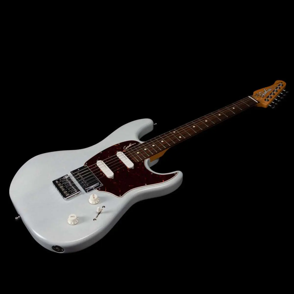Godin Session RHT Pro Electric Guitar ~ Carbon White - Image 6