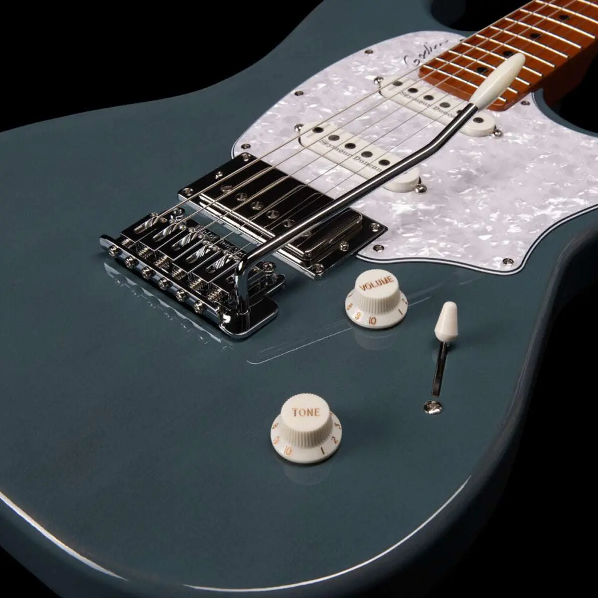 Godin Session T-Pro Electric Guitar ~ Arctik Blue MN - Image 15