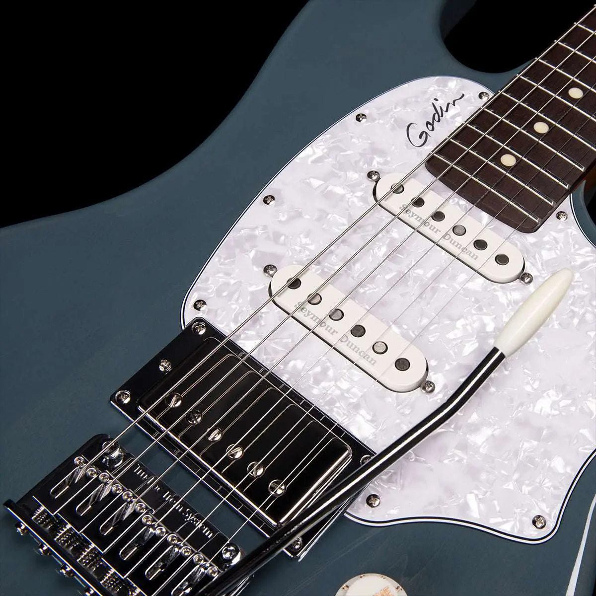 Godin Session T-Pro Electric Guitar ~ Arctik Blue RN - Image 13